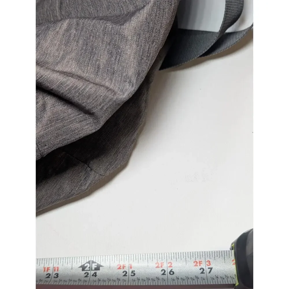 CANWAY 65L Foldable Duffel Bag Gray Travel Gym Luggage Lightweight Packable